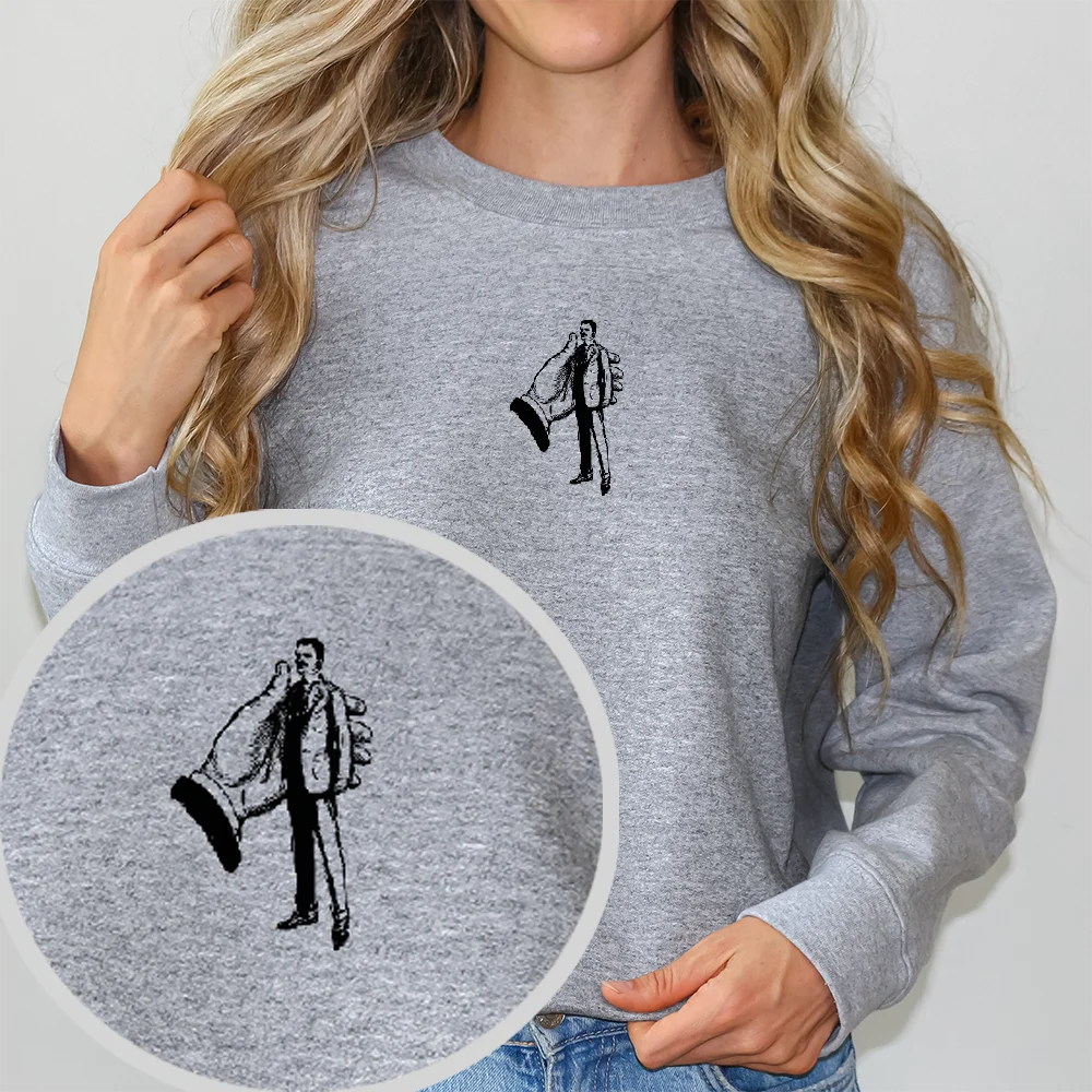 

Hand Holding a Man Casual Daily Wear Unisex Sweatshirt with Multiple Colors Versatile Stylish Pullover New Arrival Best Seller