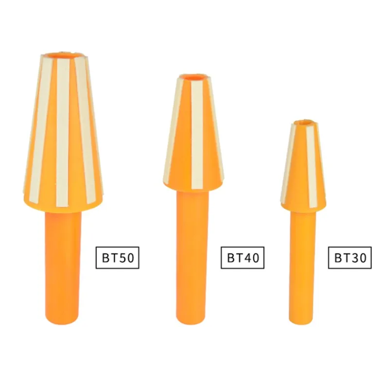 Spindle Cleaning Rod BT30 BT40 BT50 CNC Machining Center Milling Machine Wool Brush Cleaning Tool Cone Collet Holder Quick Wipe