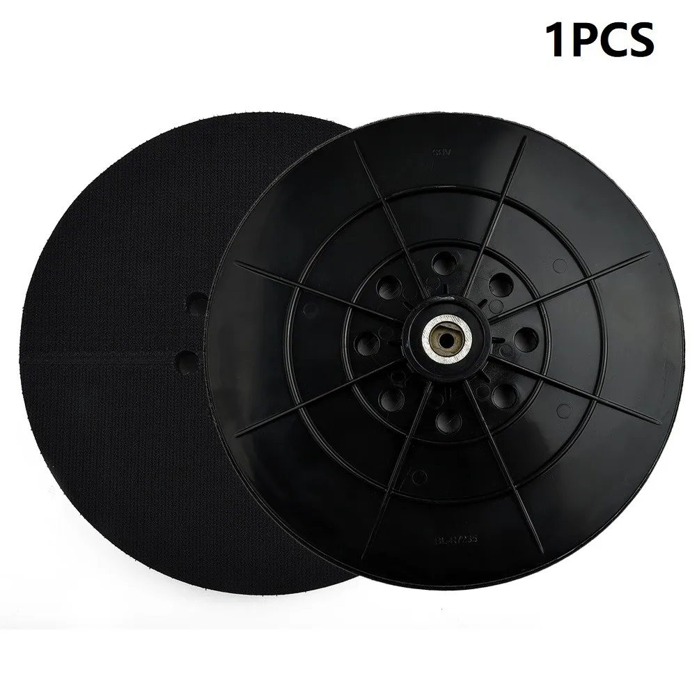 1Pc 9 Inch Drywall Sander Backup Pad With 6mm Thread 215mm Sanding Disc For Dustless Sanders ABS Replacement Plate