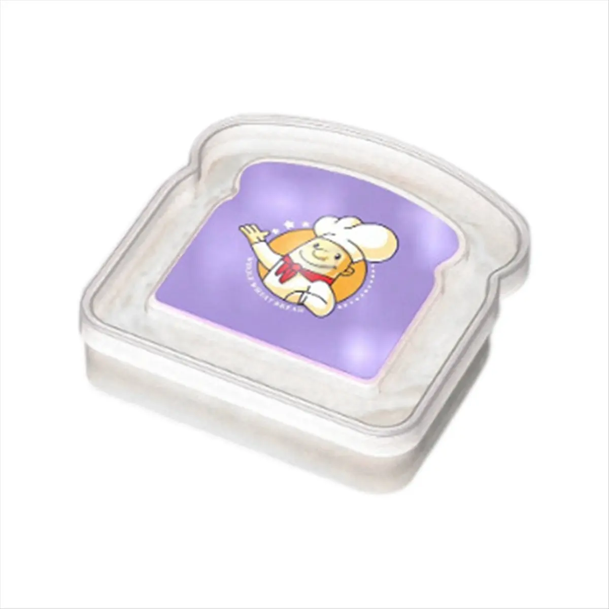 BHBL Reusable Sandwich Container Sealed Food Container Transparent Bread Box Food Portable Toast Sandwich Box A