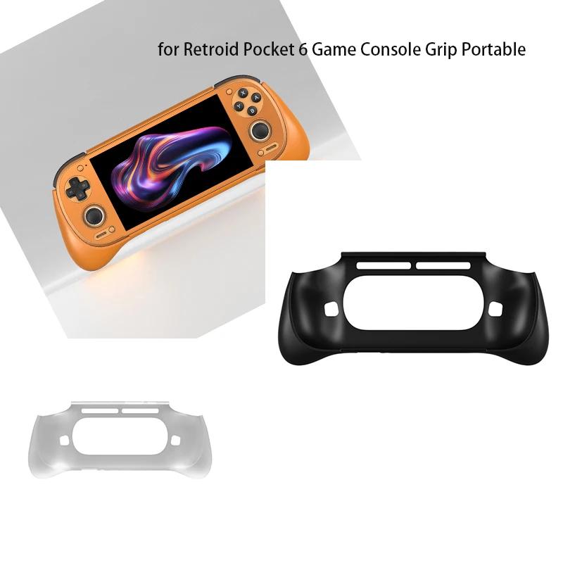 

For Retroid Pocket 6 Game Console Grip Portable for RP6 Handheld Grip Game Control Protective Cover