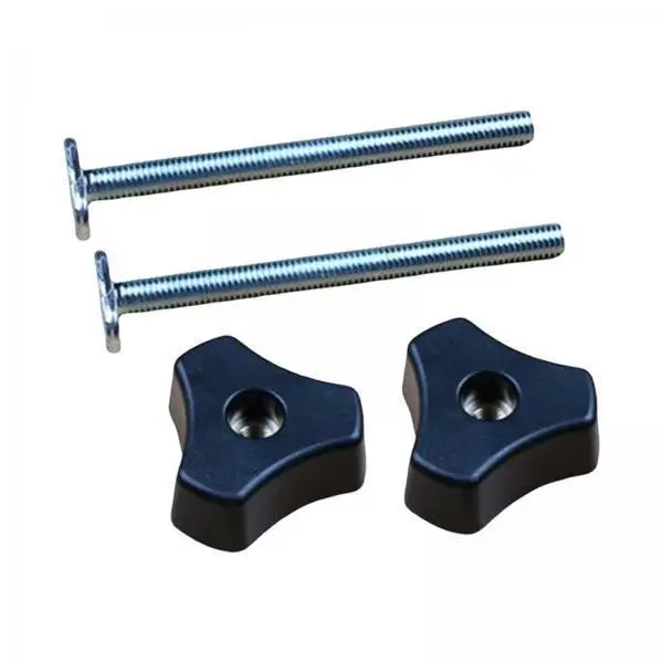 T Track Clamp Versatile M8 T Track Bolt and Knob Hold Down Kit for Woodworking Jigs and Drill Combo Setup
