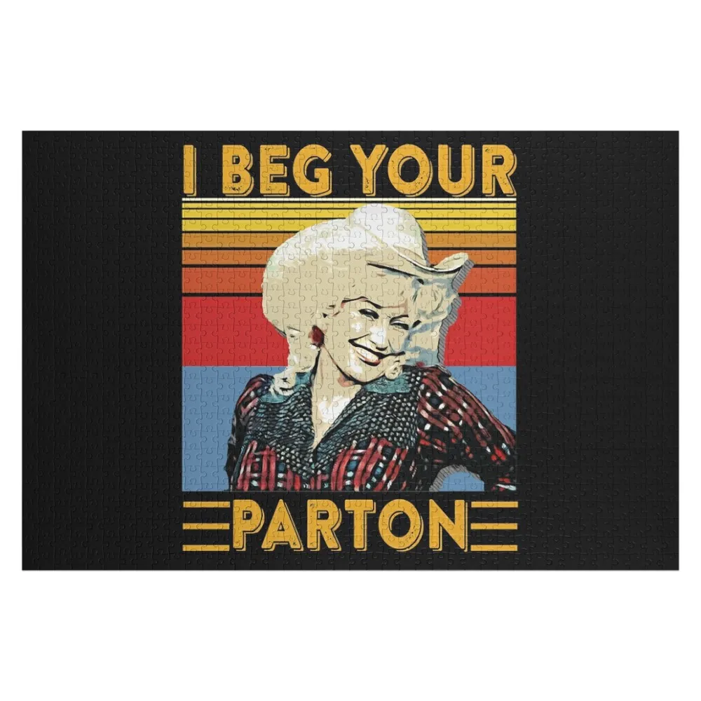 Mens Best Dolly Parton Jolene Country Singer Cute Gifts Jigsaw Puzzle Picture Custom Name Child Toy Custom Child Puzzle