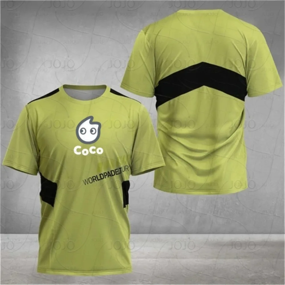 

Real Breathable Badminton Tennis BMX Motorcycle Riding T-shirt Men's Fashion Sportswear Top Short Sleeve Outdoor Running Jersey