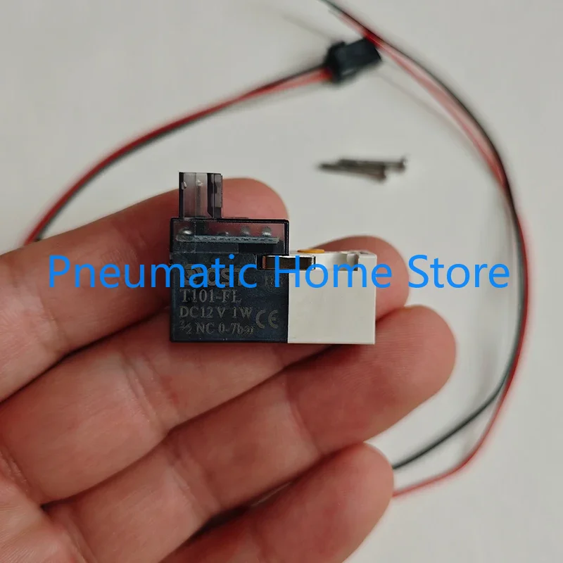High Frequency 10mm Miniature Solenoid Valve 2 Position 3 Way N.C. Pneumatic Air Valve Knitting Machine Socks Machine