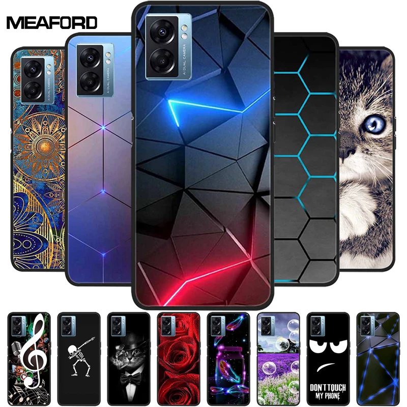 For OPPO A77 4G 5G Cases Fashion Soft TPU Silicone Back Covers For OPPO A77 5G Phone Cases Coque Bumper OPPO A 77 CPH2339 2022