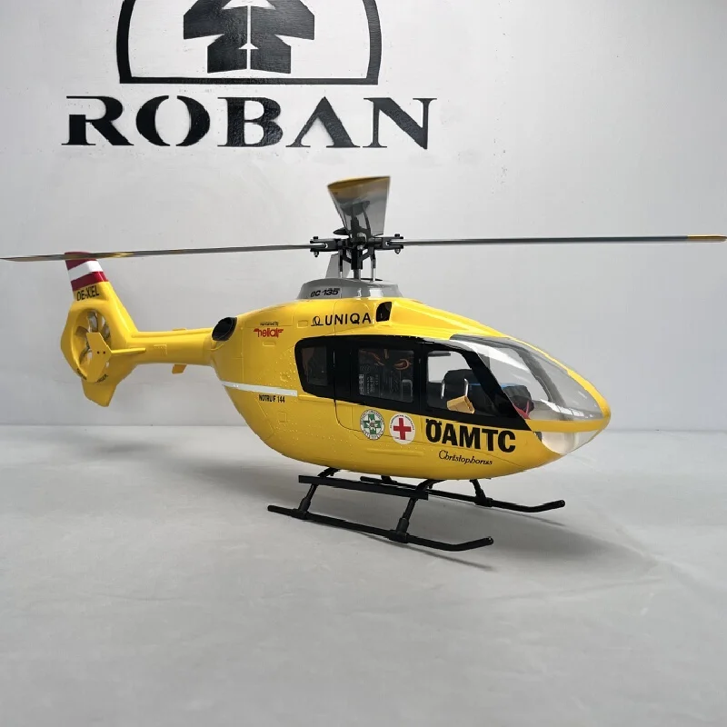 

Ec-135 Yuebang 450 Class Realistic Helicopter Beidou Positioning Gps One Click Return 6-Channel Simulation Model