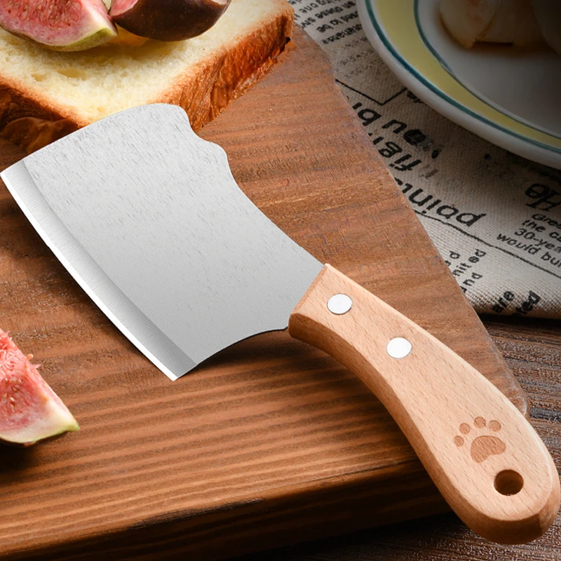 Mini Multi uses a pocket knife! Sharp cutting pocket knife! Small kitchen household kitchen knife!