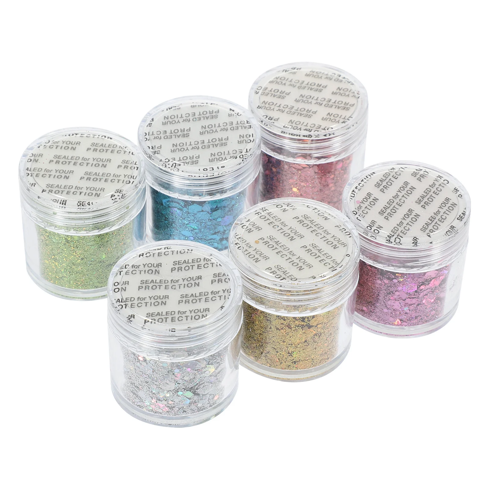 

6 шт. блестки для дизайна ногтей DIY украшения 3D дизайн плоское применение чехол для мобильного телефона очки для волос на теле блесток