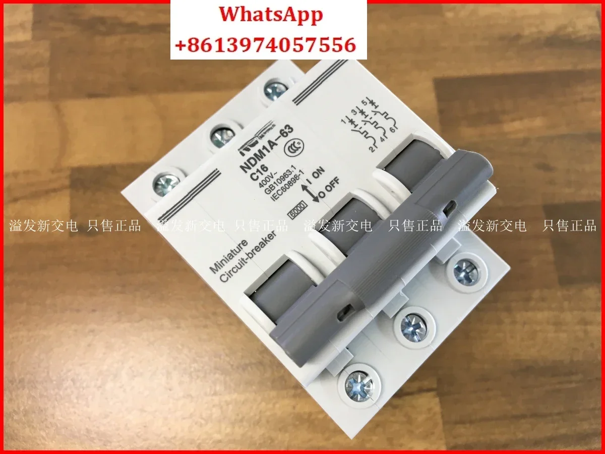 Nader  New genuine NDM1A-63 C16 16A 3P small circuit breaker, air switch