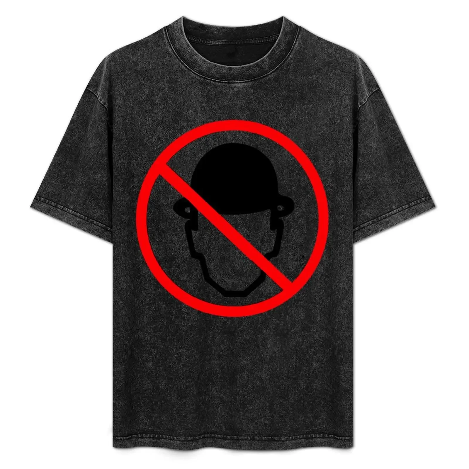 

Men Without Hats Logo Print T-Shirt topping oversizeds customs sweat shirts, men