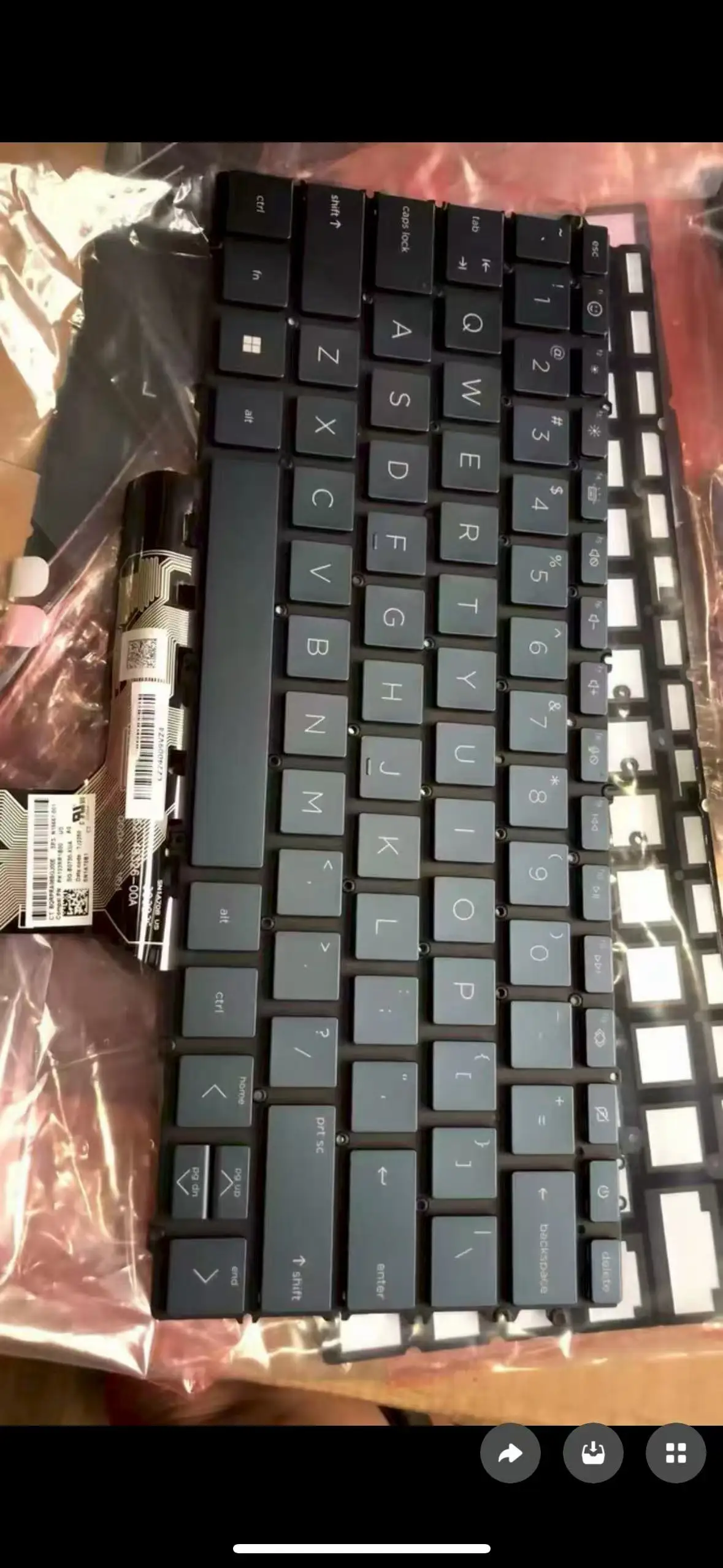 

Клавиатура с синей подсветкой для ноутбуков HP Envy X360 2-в-1 13-BF. Не размещайте заказ.