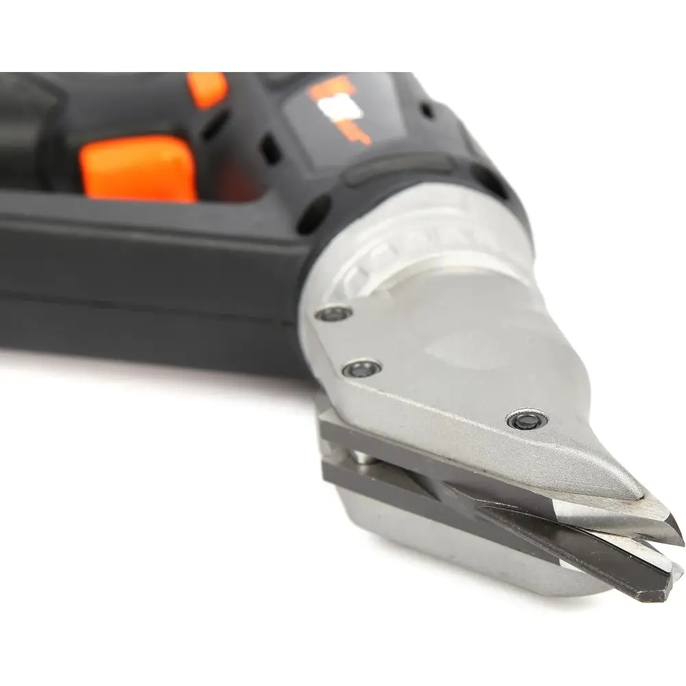 قص معدني لاسلكي، سرعة متغيرة مع بطارية ليثيوم أيون 20 فولت بحد أقصى 2.0 أمبير في الساعة وشاحن (20314)