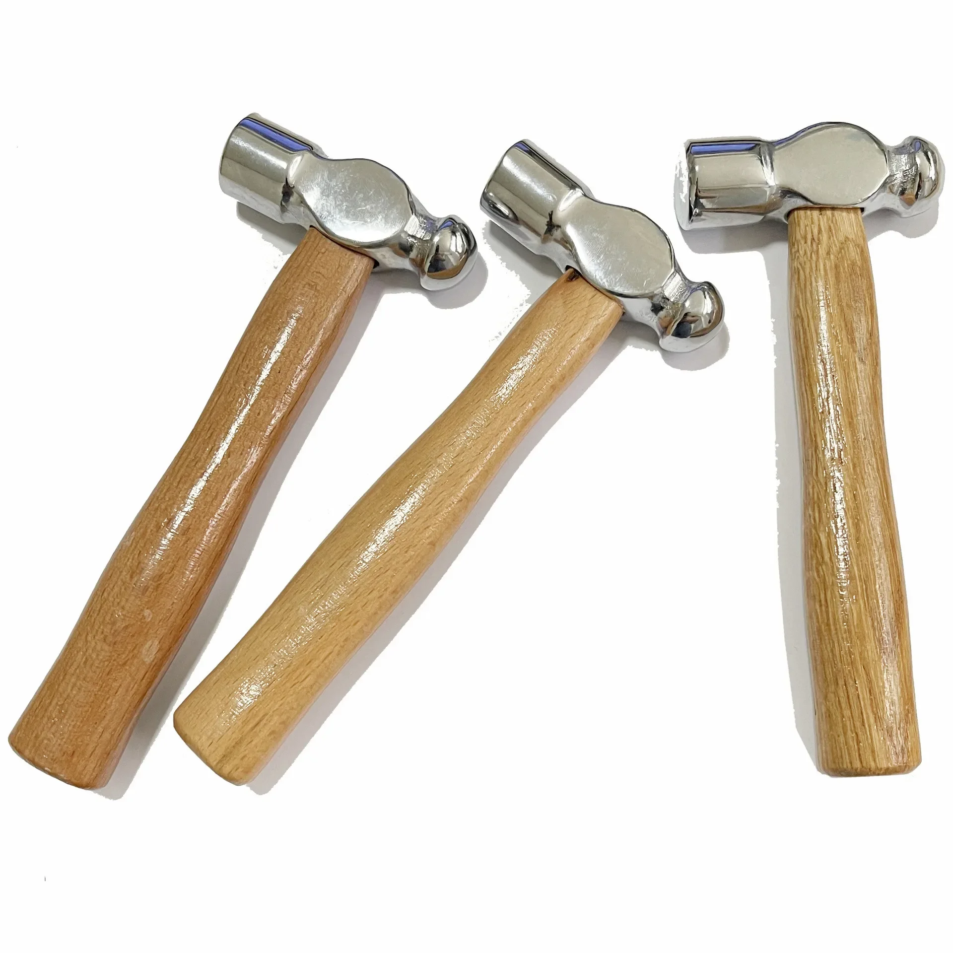 1Pcs 145g Wooden Handle Hammer Mini Wooden Hammer Stainless Steel Multifunctional Manual DIY Hammer For Leather