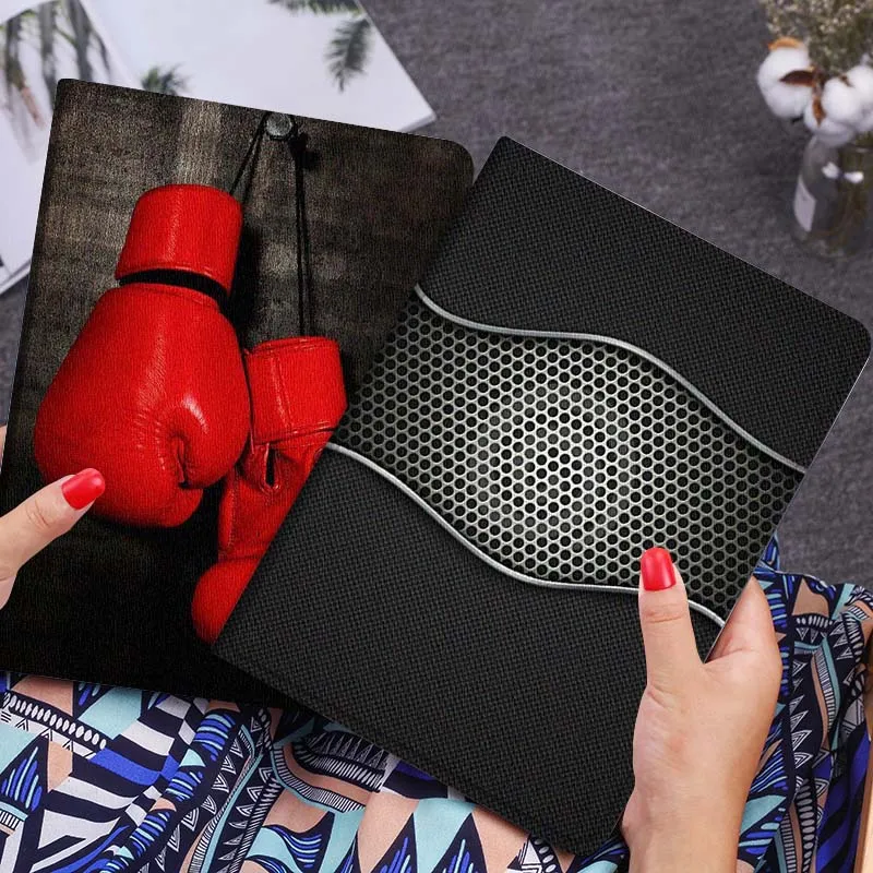 

Boxing Gloves Carbon Fiber Gift For Xiaomi Redmi Mi Poco Pad 2 5 6s 7 7s Ultra Pro Max 14 12.4 12.1 inch Soft Tablet Case