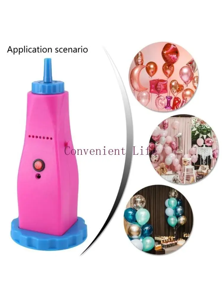 مضخة بالونات L1EE، مضخة نفخ بالونات محمولة بمقبس الاتحاد الأوروبي للبالونات ومضخات الهواء الكهربائية، للحفلات/بالونات أعياد