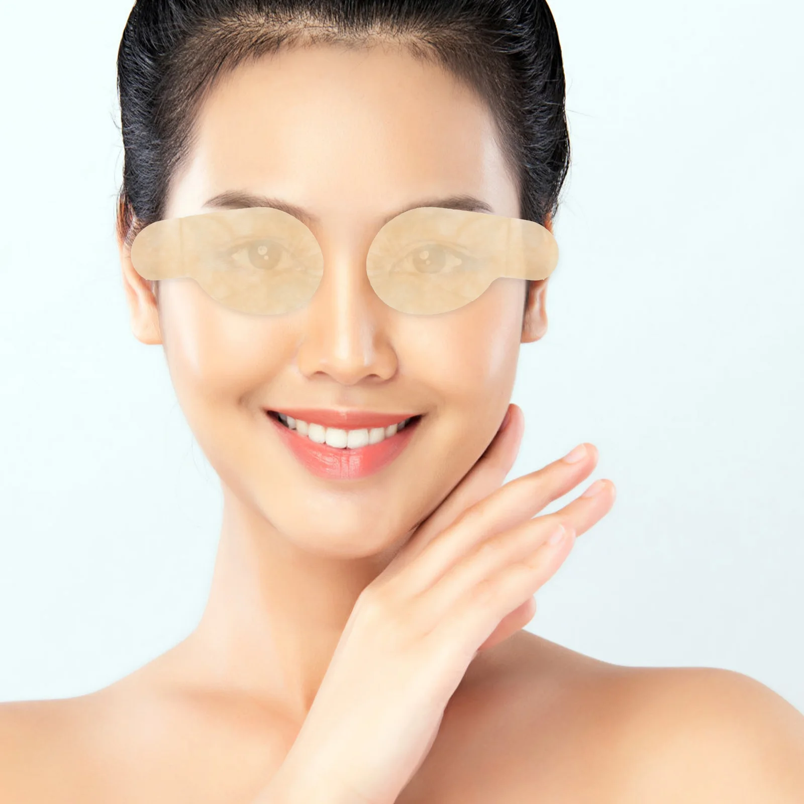 

40 шт., повязка на глаз из полыни, питательные наклейки для прижигания, темные круги, против морщин, увлажняющий, здоровый материал, безопасный, тонкий, маленький