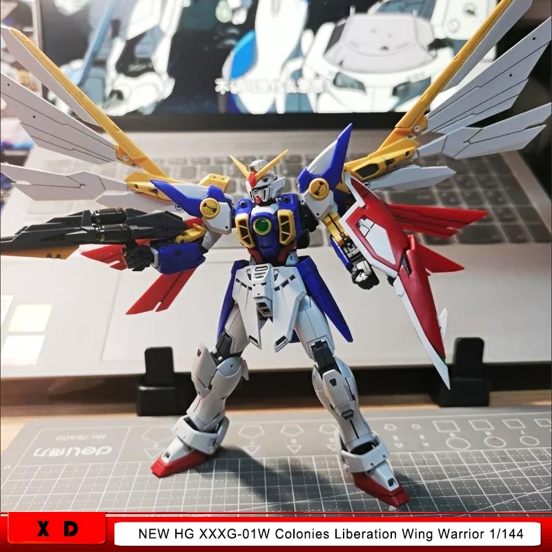 NEW XXXG-01W Colonies Liberation HG Wing Warrior 1/144 Action Figure Assembly Model Kit Collectible Gift Toy