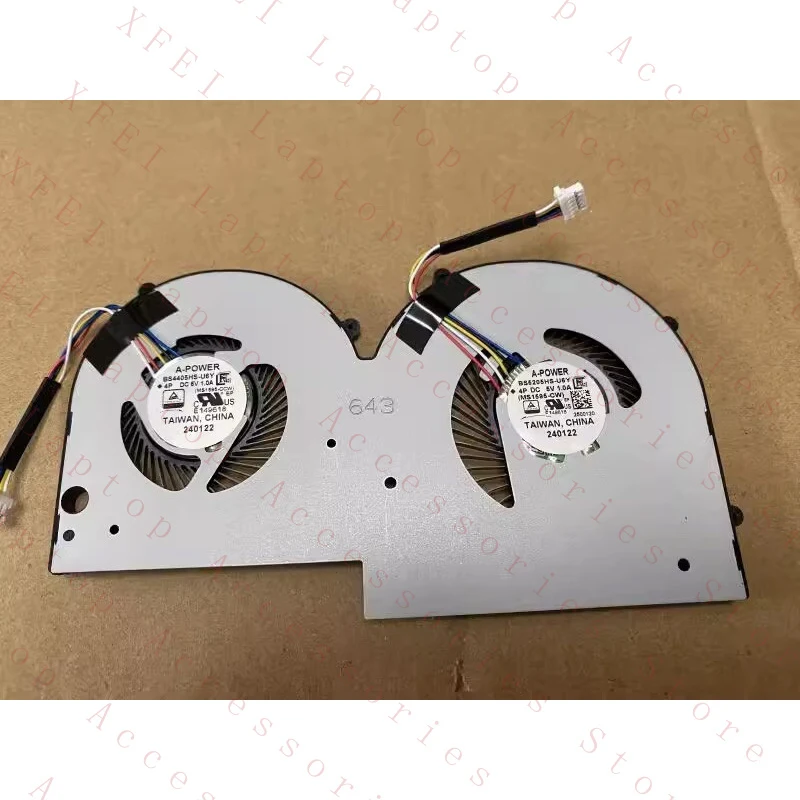 

Новый системный охлаждающий вентилятор BS5205HS-U6Y DC5V 1.0A для MSI Summit E16 AI Evo MS-1595