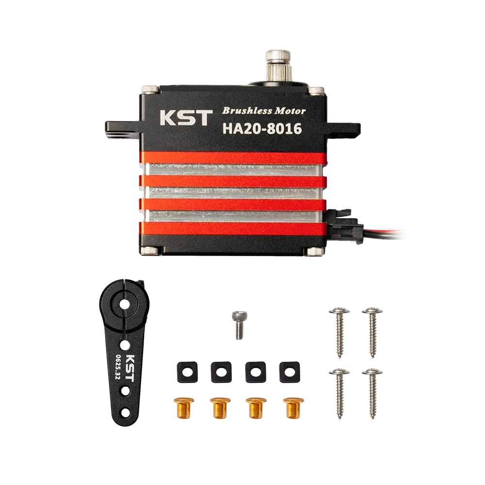 KST HA20-8016 85Kgf.cm 0.15sec/60° Extreme High Torque Brushless Standard Servo  For Large Scale RC Planes
