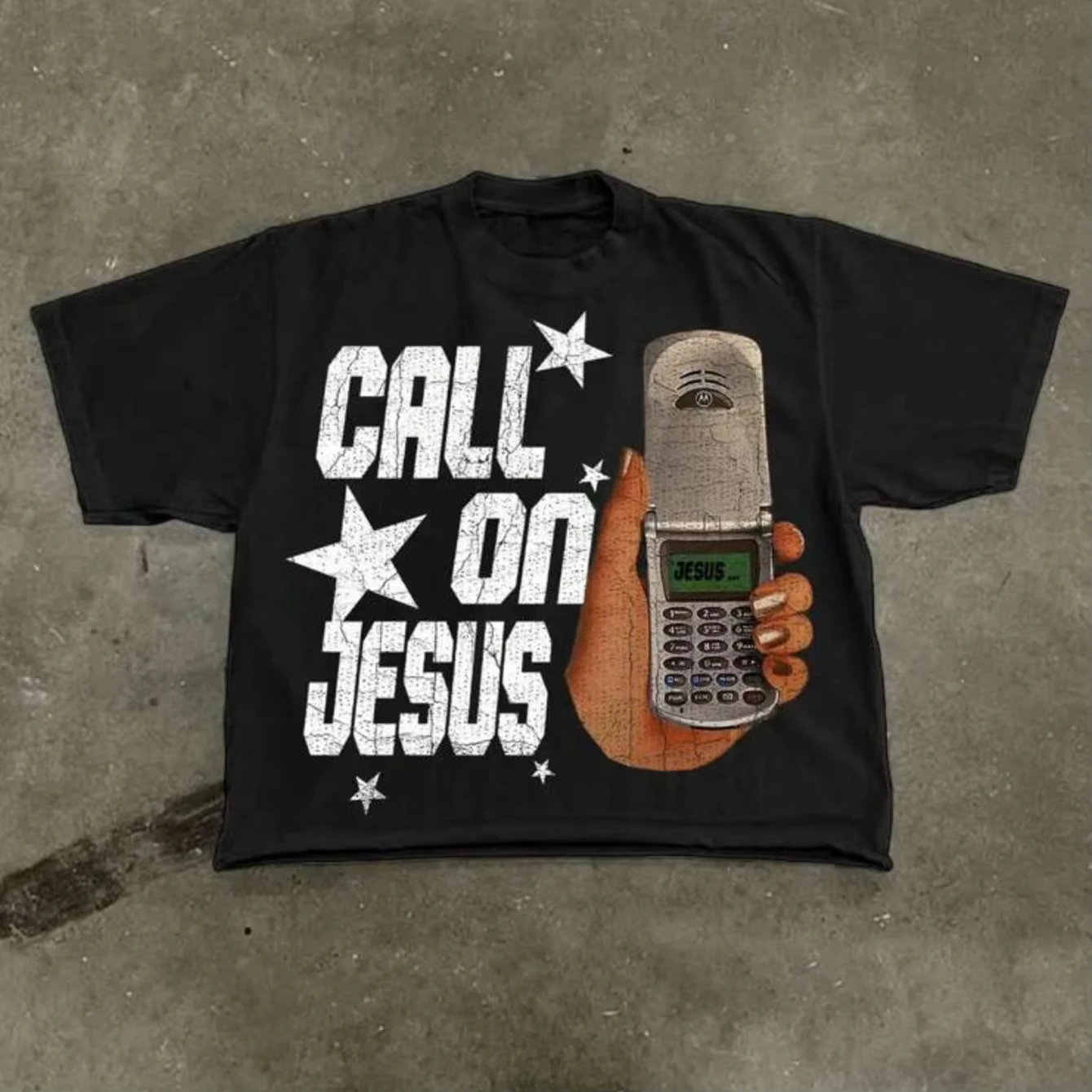 

Хлопковая футболка с принтом Y2K в Гонконге, дышащая хлопчатобумажная ткань, осенняя уличная футболка с короткими рукавами, модная повседневная футболка