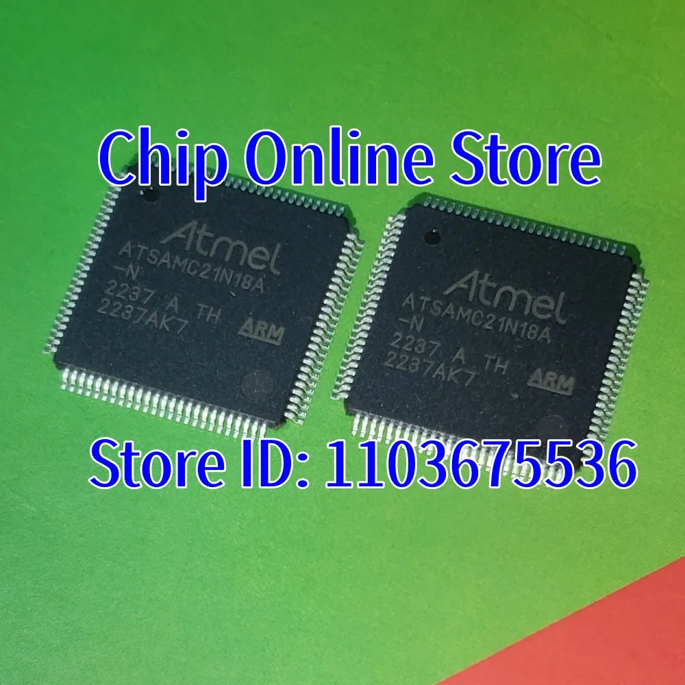 5~50pcs  ATSAMC21N18A-AN  ATSAMC21N18A-ANT  ATSAMC21N18  TQFP100  New Original  32 Bit Microcontroller MCU