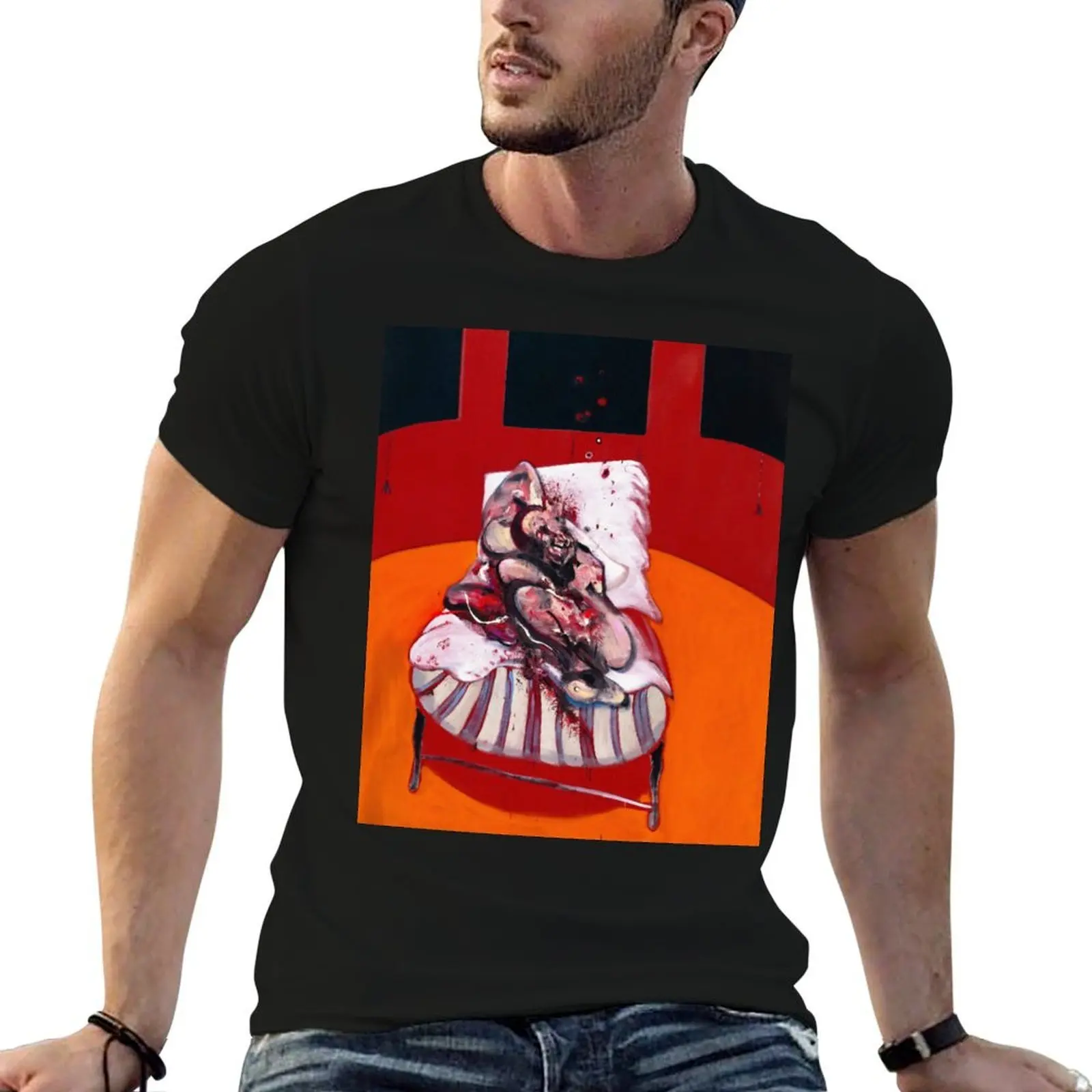 Francis Bacon - Three Studies For A Crucifixion T-Shirt tees anime figures funny t shirts for men
