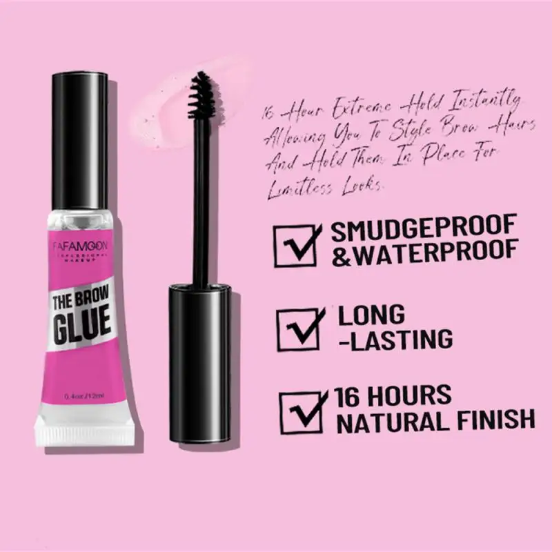 Sweatproof Not Stimulating Liquid Lasting Wild Eyebrow Water Proof Easy To Remove Shaping Eyebrow Gel Smooth Transparent Mild