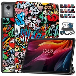 For Lenovo Tab K11 Plus Case Magnetic Trifold Leather Smart Cover For Lenovo Tab K11 Plus 11.45 inch 2024 Case TB352FU TB352XU