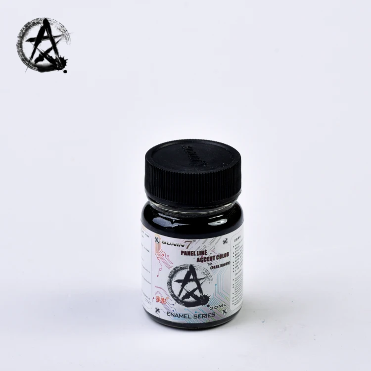 Enamel Thread Liquid Stain Washing Aging Solution Liner Pen Military Model 30ml No Dilution Required