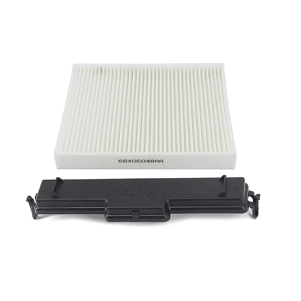 مرشح تكييف هواء السيارة عنصر غطاء مرشح 68052292AA 68318365AA 68406048AA