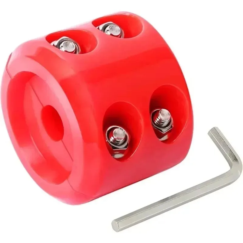 1pcs Car Modification Rubber Plug Rubber Ball Off-road Vehicle Winch Hook Stopper Accessories Cable Protector