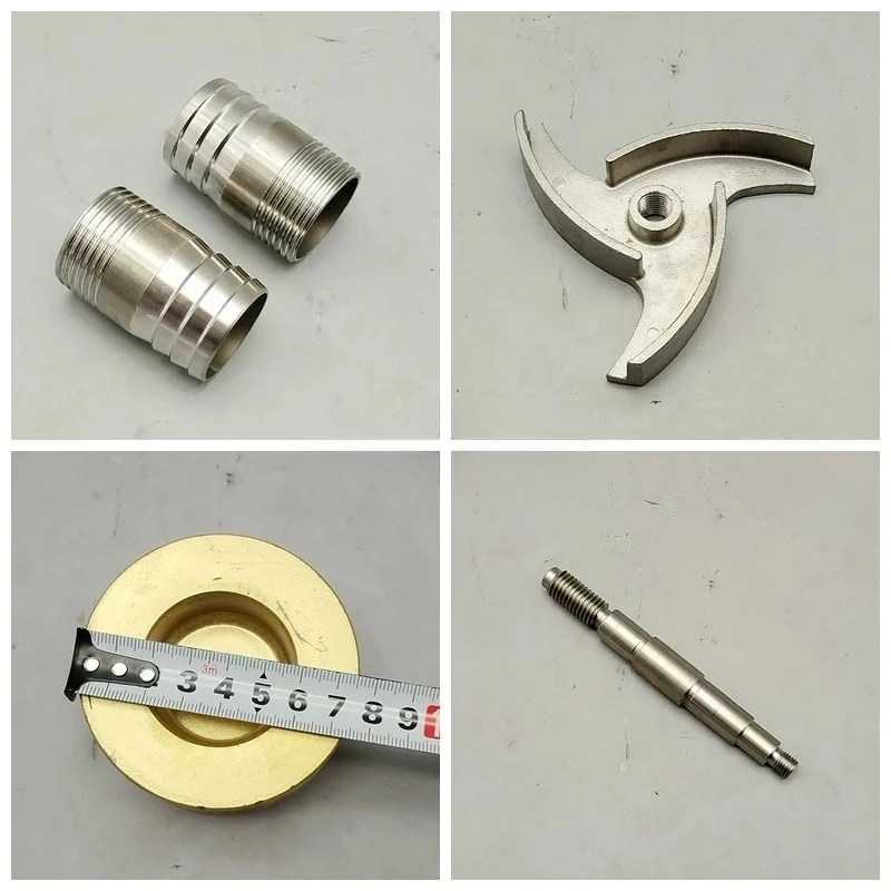 For Marine Water Pump Interface, Pulley Impeller, Water Pump Shaft, Water Seal, Oil Seal 1 Inch Stainless Steel Accessories
