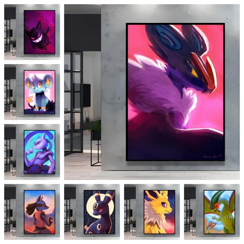 5D Diamond Painting Kits Full Drill Pokemon Pikachu Ash Ketchum Anime Cartoon Rhinestone Embroidery Cross Stitch Wall Art Home