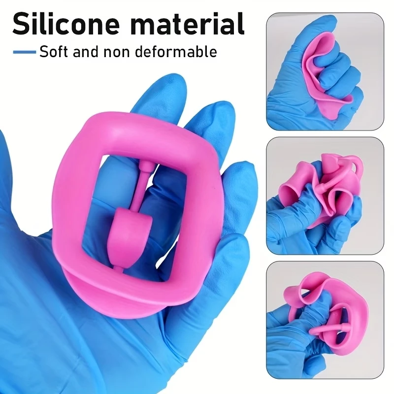 Silikon-Munddilatatoren, Dentaler Wangenhalter für Zahnaufhellung, Wiederverwendbarer Intraoraler Lippenhalter (Mehrfarbig) – Detail 5