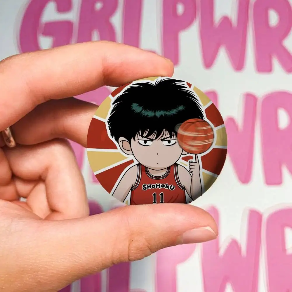 أنيمي سلام دنك شارات صفيح لينة زر دبوس بروش شارة معدنية مخصصة مجوهرات اكسسوارات قبعة حقيبة التلبيب