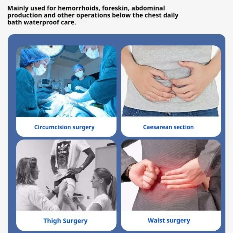 Wasserdichte Unterwäsche nach der Beschneidung Kinder vorhaut Chirurgie Badever deckung Erwachsenen Hämorrhoiden postoperative Plastiks horts