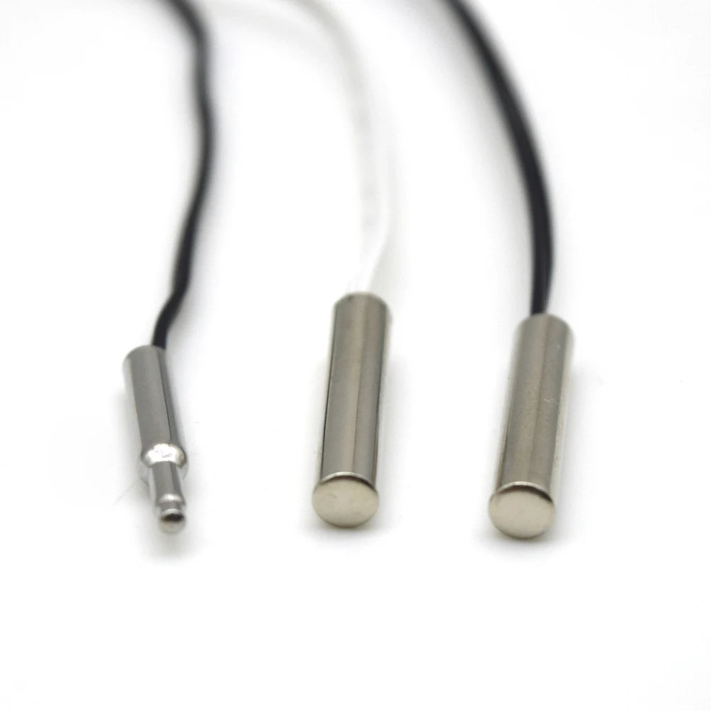 50PCS Customized WD-566 Digital Chip Temperature Probe Sensor Stainless Steel Probe Waterproof NTC Thermistor Temperature Sensor
