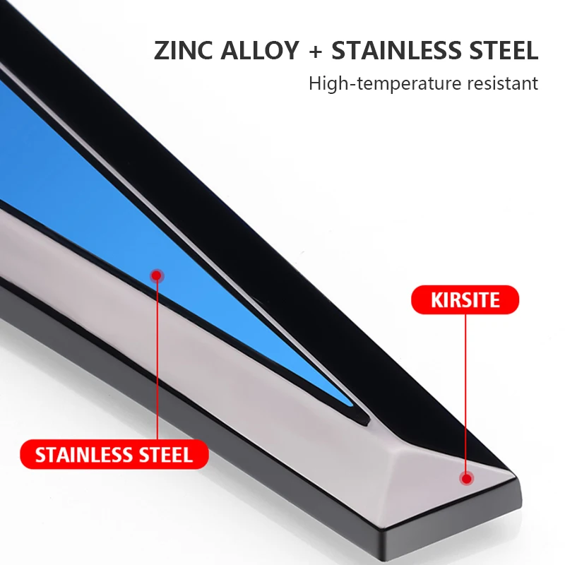 جسم السيارة واقية المعادن ملصق سيارة درابزين الجانب شفرة شارة لفولفو Xc60 Xc90 V60 S60 V90 XC40 S90 S40 2025 اكسسوارات السيارات