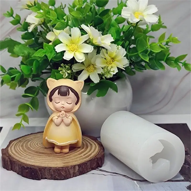 62KD Angelic Silicone Mold Make Angel Soaps and Ice Cubes Rusin Mould - view 3