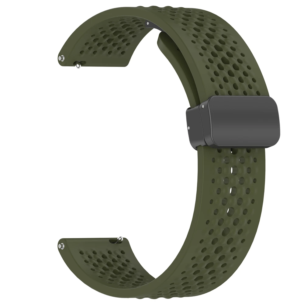 20 22 mm für Garmin Venu 4 45 mm/Venu 3 2 SQ Vivoactive 5 6 3 4 Magnetschlaufe Silikonband Forerunner 265 255 165 570 645 Armband – Detail 17