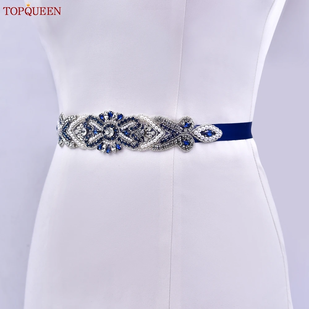 TOPCalls EEN Brcorporelle Patients Ceinture Strass Mariage Ceinture Demoiselle D'ints ixBanquet Femmes miles Robe Ceinture S208-ML