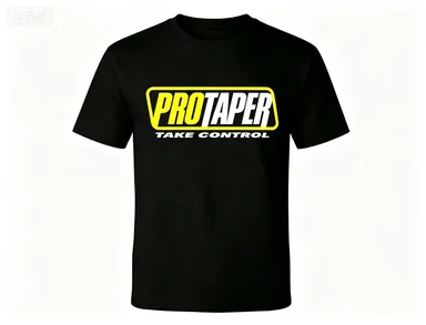 2026 new Black Crew Neck T‑shirt Yellow Border Rectangle Block Letter Graphic Unisex Cotton Short Sleeve Tee
