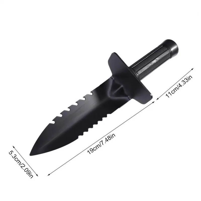 Multi Functional Outdoor Camping Tactical Knife Shovel Metal Detector Tool Outdoor Survival Portable Kit Garden Tools