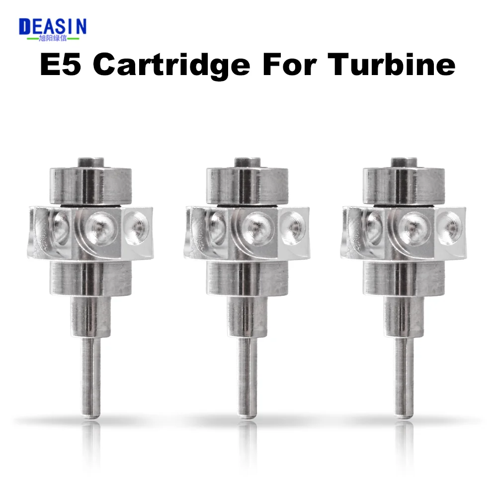 DEASIN Dental E5 Turbine Cartridge for 5 LED High Speed Handpiece Spare Parts Dentist Handpieces Accessories Replacement Repair