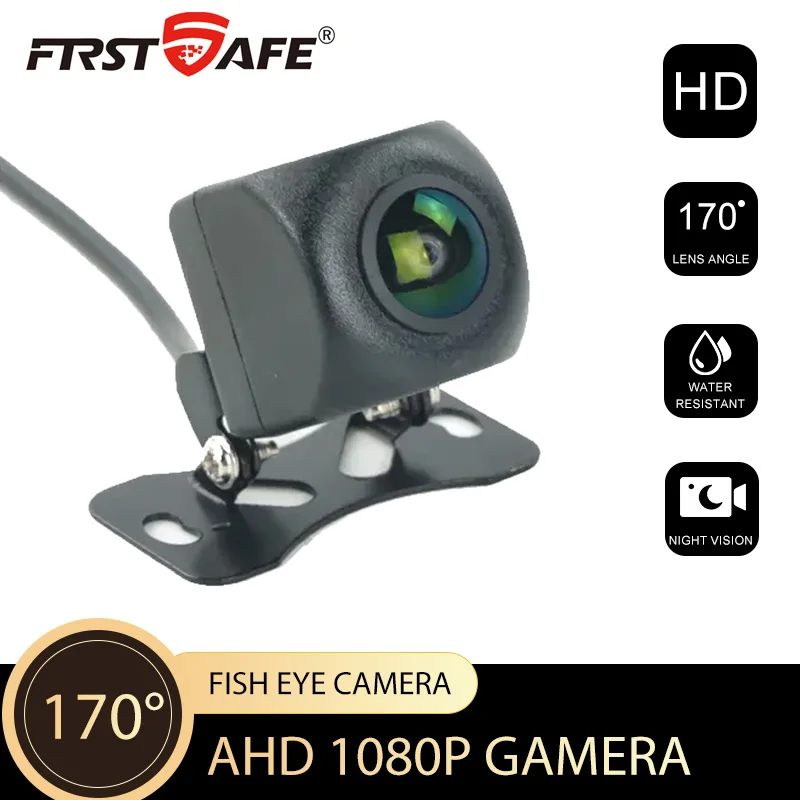 New 1080P Car Rear View Camera 170° Wide Angle Universal Anti-Interference Night Vision Waterproof Auto Parking Backup Camera