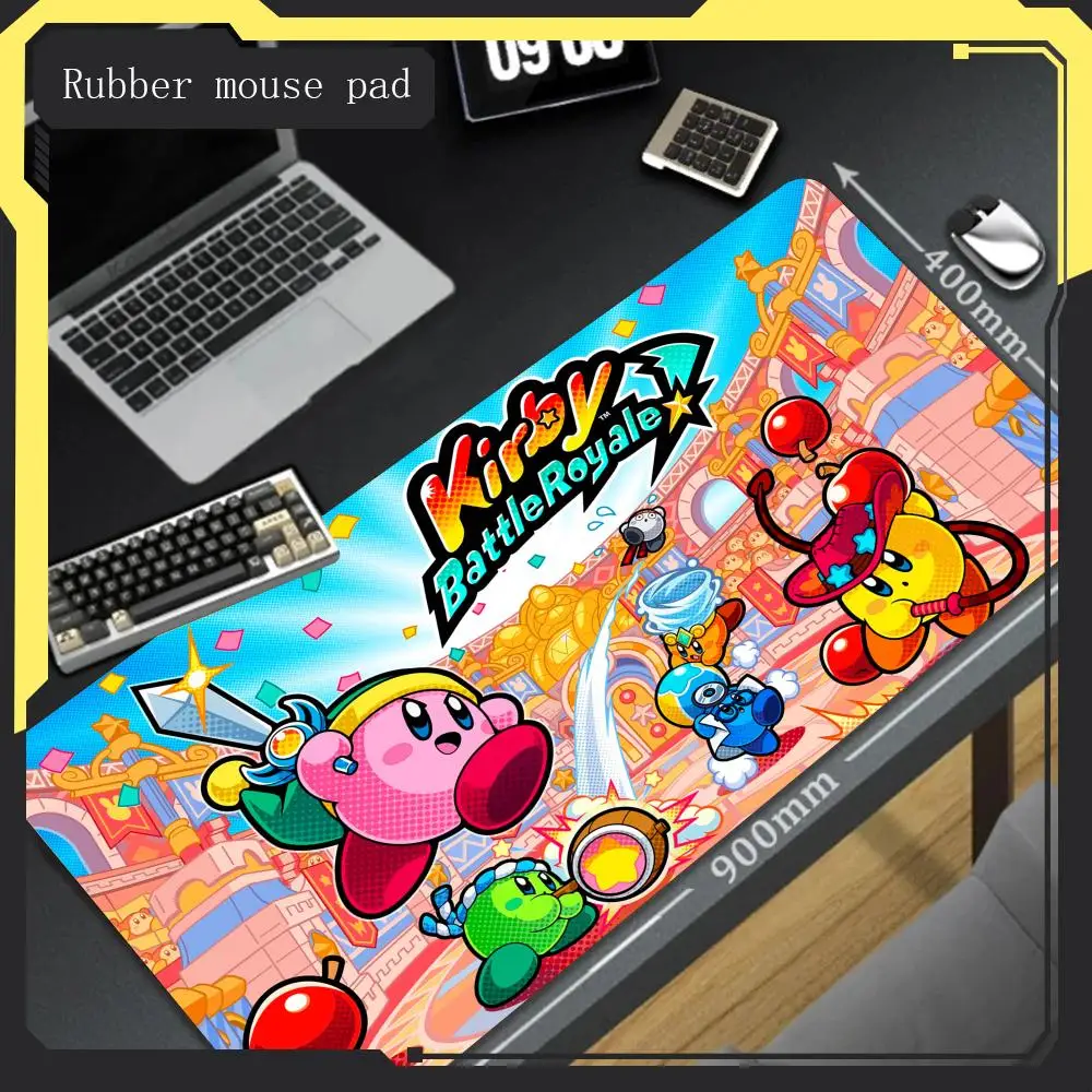 Many people like it K-Kirby-Y Mouse Pad electronic game mouse pad with non slip and wear-resistant suitable for desktop laptops