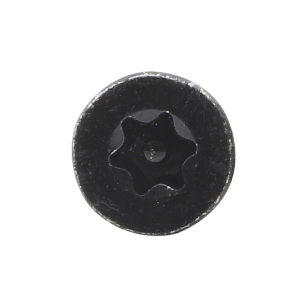 Six Lobe Torx Flat Head Self Tapping Screw with Pin Black Stainless Steel M2 M3 M4 Countersunk Head Security Tapping Wood Screws