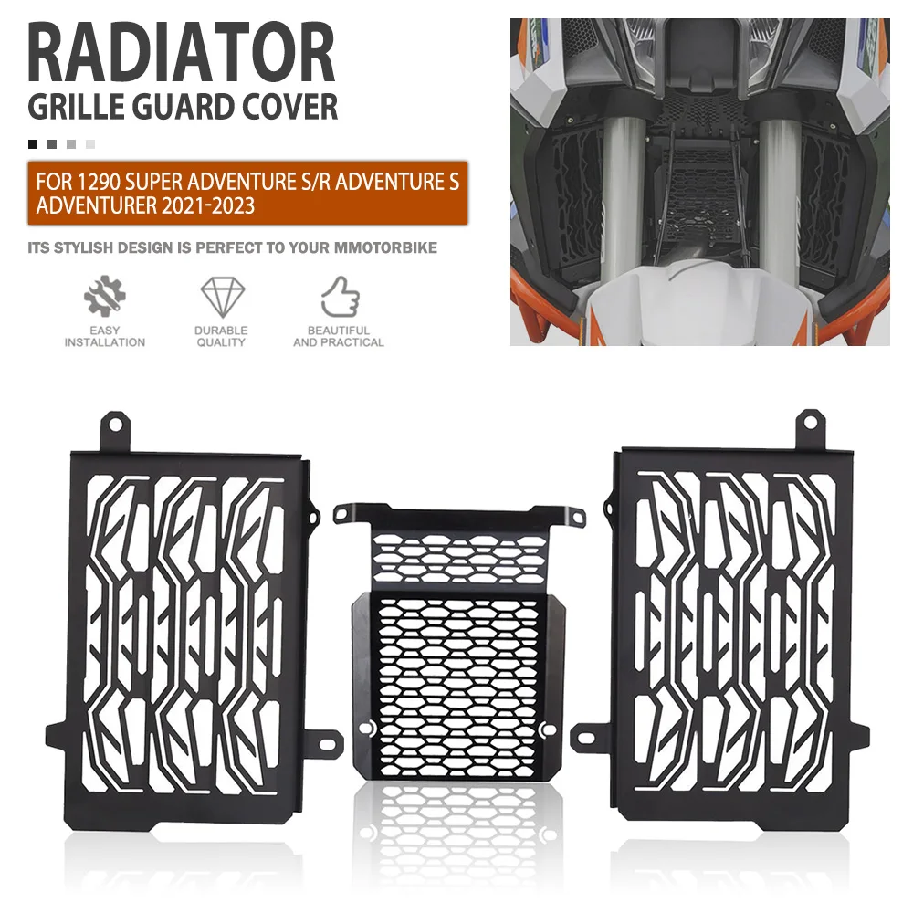 

Radiator Guard For 1290 Super Adventure S/R Adventure S AdventureR 2021 2022 2023 Motorcycle Radiator Grille Cover Protector