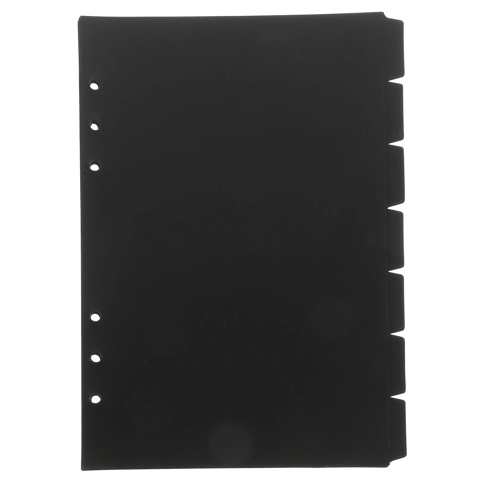 14pcs Loose Leaf Binder Dividers Detachable Notebook Tabs 6 Holes A5 Size Indexing Flagging Notebooks Files Books Planners